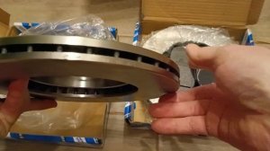 тормозные диски и колодки RIGINAL RGDF4439KIT на Авео Т250