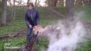 Из жизни отдыхающих на Звенигородском городище