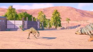 Animations of Powerful Bumpy the Ankylosaurus Killing All Dinosaurs 🦖 Jurassic World Evolution 2