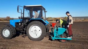 Сажалка чеснока, сажаем чеснок