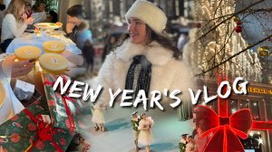Новогодний vlog | театр | каток у Гума | рождественская ярмарка | и сказочно украшенная Москва
