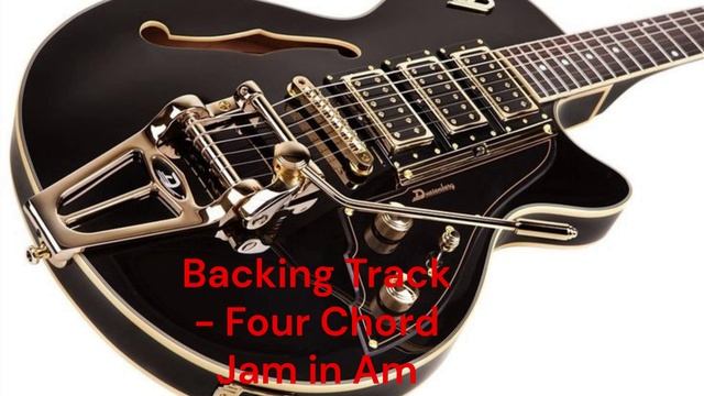 Backing Track - Four Chord Jam in Am