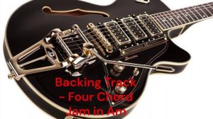 Backing Track - Four Chord Jam in Am