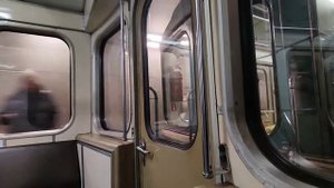 Калужско-Рижская линия метро. 81-717/714 "Номерной". Маршрут : Новоясеневская - Медведково.