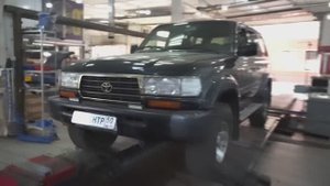 Toyota Land Cruiser 80 - Развал схождение HUNTER