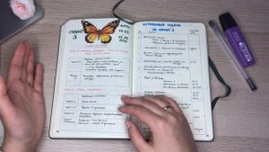 Придумала новую схема планирования задач! Мой ежедневник Bullet Journal.