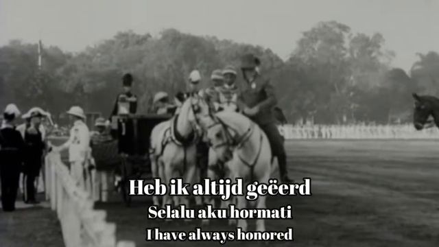 Het Wilhelmus - National Anthem of Dutch East Indies (1816–1942) [EN/ID Sub] смотреть онлайн