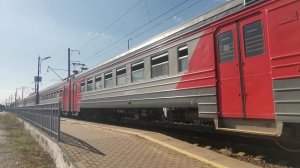 Электороплешл ЭД9М 0063 с сообщением Таганрог (Старый Вокзал) - Ростов-на-Дону