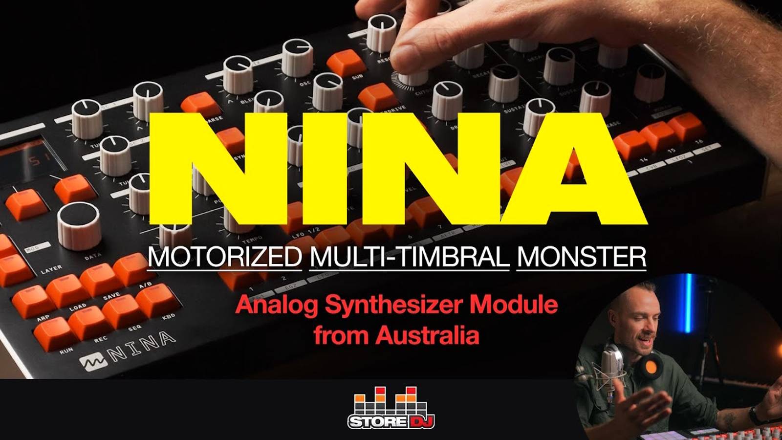 Melbourne Instruments Nina: Motorized Future of Multi-Timbral Synths