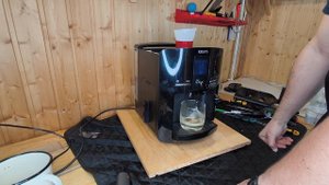 Две кофемашины Krups на обслуживании. EA81 и EA82. (Перезаливка в 4к)