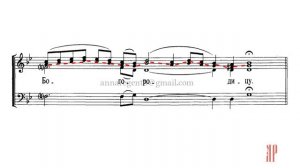 Задостойник Рождества Христова, Ковальджи - Альтовая партия