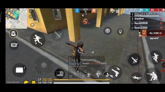 EMOTE HEADSHOT BY ALPHA NEON GAMER IN FREE FIRE смотреть онлайн