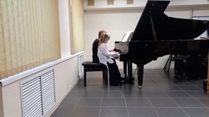 Г. А. Корепанов " Шутливая песенка" Петухова Варвара, 9 лет