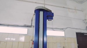 Электромеханический подъемник ДАРЗ 5 тонн. Краткий обзор прямо в автосервисе.