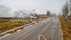 Применения FPV-дронов по  ВСУ