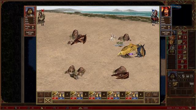 Heroes 3 HoTA 8000 Titans vs 9999 Chaos Hydras смотреть онлайн