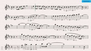 Besame Mucho Alto Sax Backing Track and Sheet Music(360P)