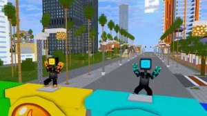 Monster School | SKIBIDI TOILET ELEMENT vs ELEMENT TV MAN, SPEAKER HEAD and CAMERA HEAD | Minecraft