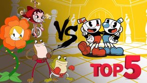 Топ 5 слабых боссов cuphead