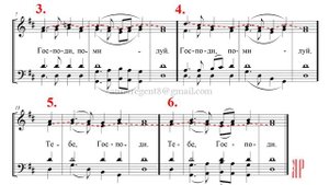 ВЕЛИКАЯ ЕКТЕНИЯ, Почаевская - Сопрановая партия