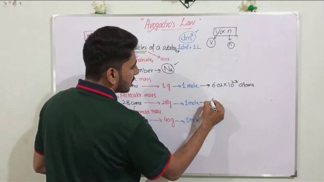 Avogadro's Law || Molar Volume || Detailed concept || Class 11 Chapter 3 смотреть онлайн