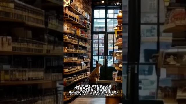 Дикси открыла первый магазин ультрамалого формата «Дикси GO!» в Санкт-Петербурге #СПБ #Дикси #go #ри