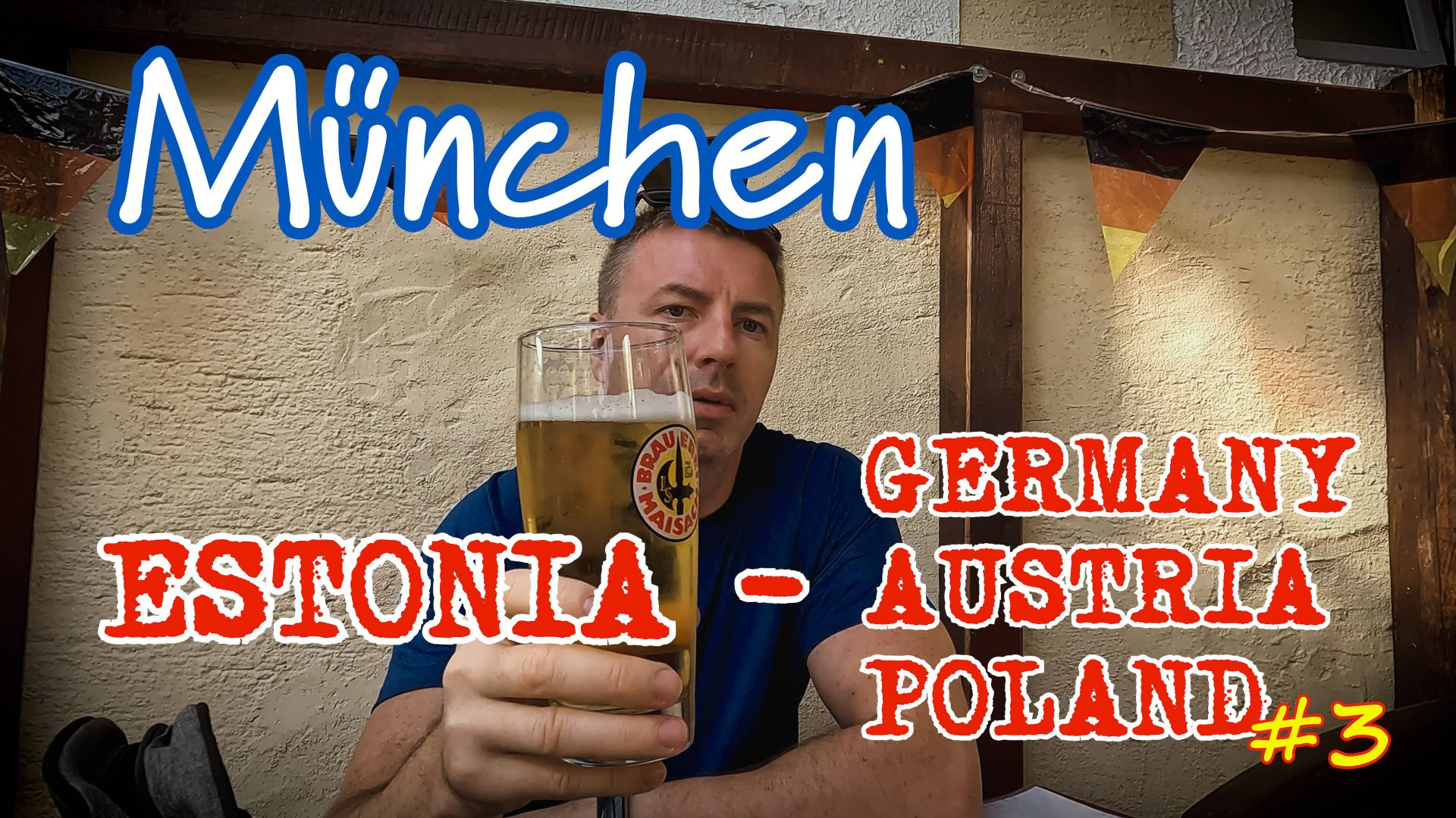 Путешествие на машине в Европу! Это Мюнхен, пивная столица Германии! #мюнхен #германия смотреть онлайн