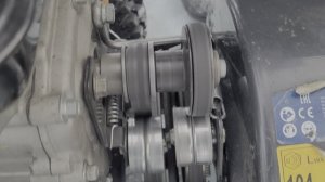 ремонт  неисправности ремня на снегоуборщике