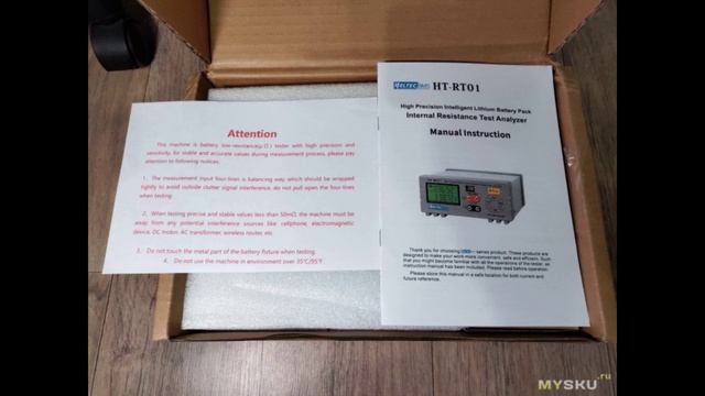 Обзор измерителя внутреннего сопротивления аккумуляторов HT-RT01 | #Обзор