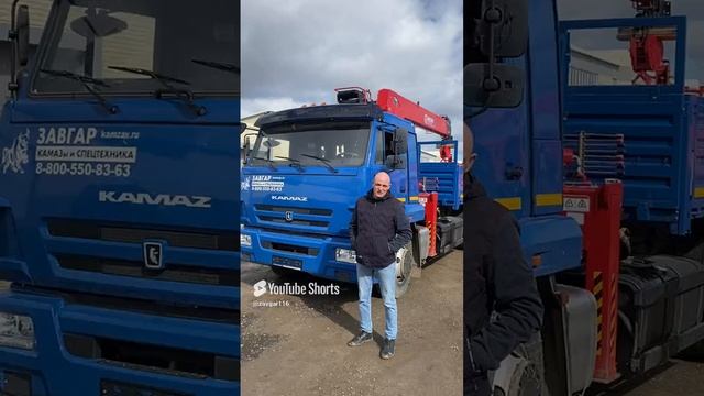 КАМАЗ 65117 с КМУ HY 206. Отзыв нашего покупателя из г. Уфа  28.03.2023