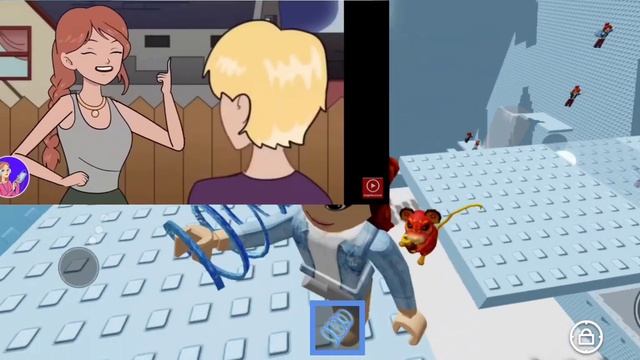 играю в roblox и смотрю моя анимированная история
