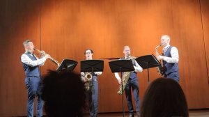 Российский квартет саксофонистов - Карлос Гардели - танго "Прикосновение"