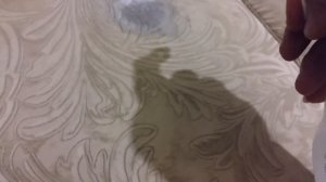 Чистка дивана после растительного масла