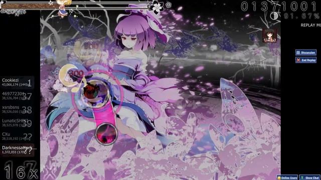 [Osu!] (Hard + Doubletime) Ayakura Mei + mican* - Saigetsu смотреть онлайн