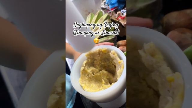 Nilusak or Niluyang #banana #bananarecipe #mashed #pinoyfood #simplefood #snacksrecipe #snack #yt