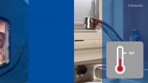 Webasto Dual Top Evo - Winter Mode Cabin heating + hot water (manual control panel)