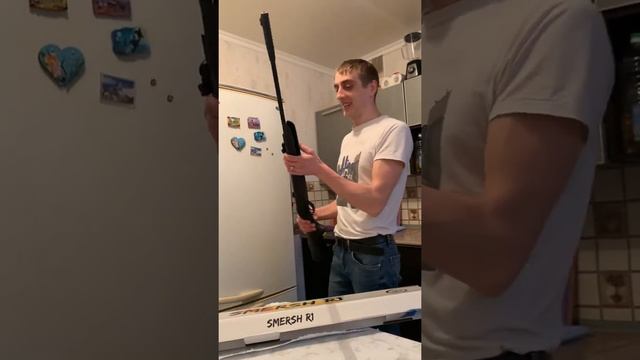 Пневматическая винтовка Kral Smersh R1 N-01S (пластик, 4.5 мм) 3Дж-Пружина SMERSH R1+Пули смотреть онлайн