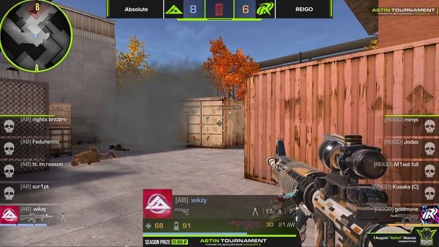 Absolute VS REIGO AstiN Tournament Standoff 2 смотреть онлайн