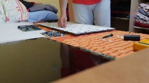 Smart Tv LG no image, repair. Model Lg 32lf 592u