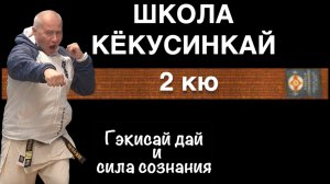 ШКОЛА КЁКУСИНКАЙ / 2-й кю / Гэкисай дай / Глубокая проработка