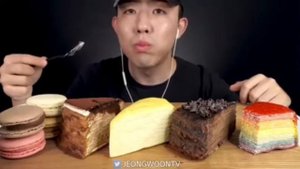 MUKBANG CAKES//АСМР//ЕДА//МУКБАНГ//КОРЕЯ//ТОРТ//ЗВУКИ ЕДЫ