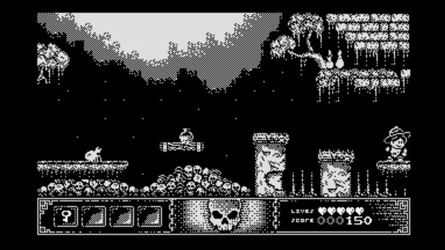 TONY - MONTEZUMA'S GOLD (2024 _ Monochrome Edition) [Commodore 64]