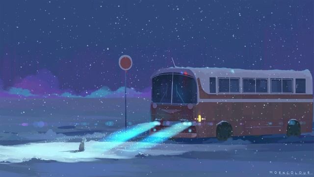 Снежная уютная зимняя атмосфера ❄️ Музыка для учебы, работы, релаксации и концентрации смотреть онлайн