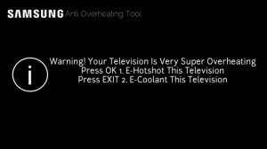 Samsung Tv (HTFO@tv models) Overheating Kill Screen (Model tv By Epic Booba)