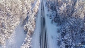 Зимняя дорога #дорога #зима #снег