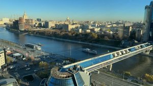 Таймлапс из окна на работе