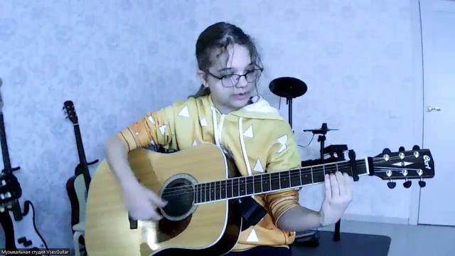 ➡️ВидеоКонспект урока. 🎼Музыкальная студия VsevGuitar. 🎸Уроки гитары во Всеволожске и онлайн.