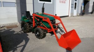 Минитрактор Батыр ПФ-15 с фронтальным погрузчиком
