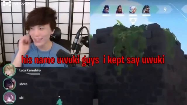 Sykkuno being all shy for calling uki as "uwuki" смотреть онлайн