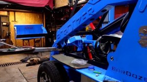 Мини погрузчик своими руками за час.